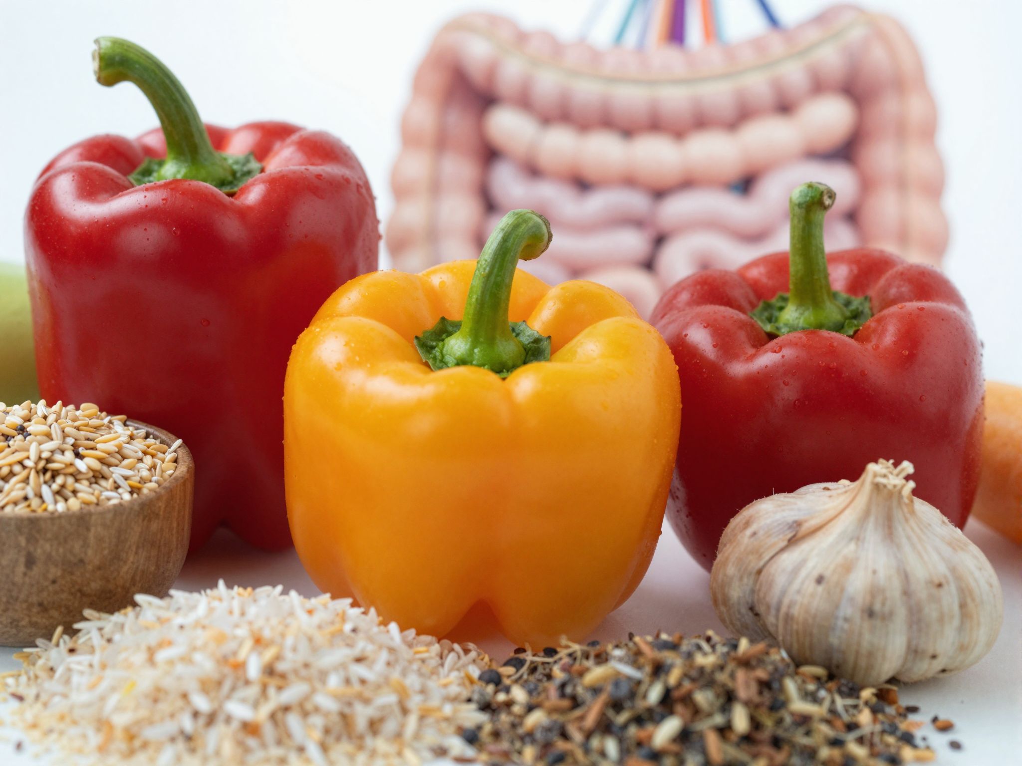 A paprika rostjai és enzimei elősegítik az egészséges emésztést.