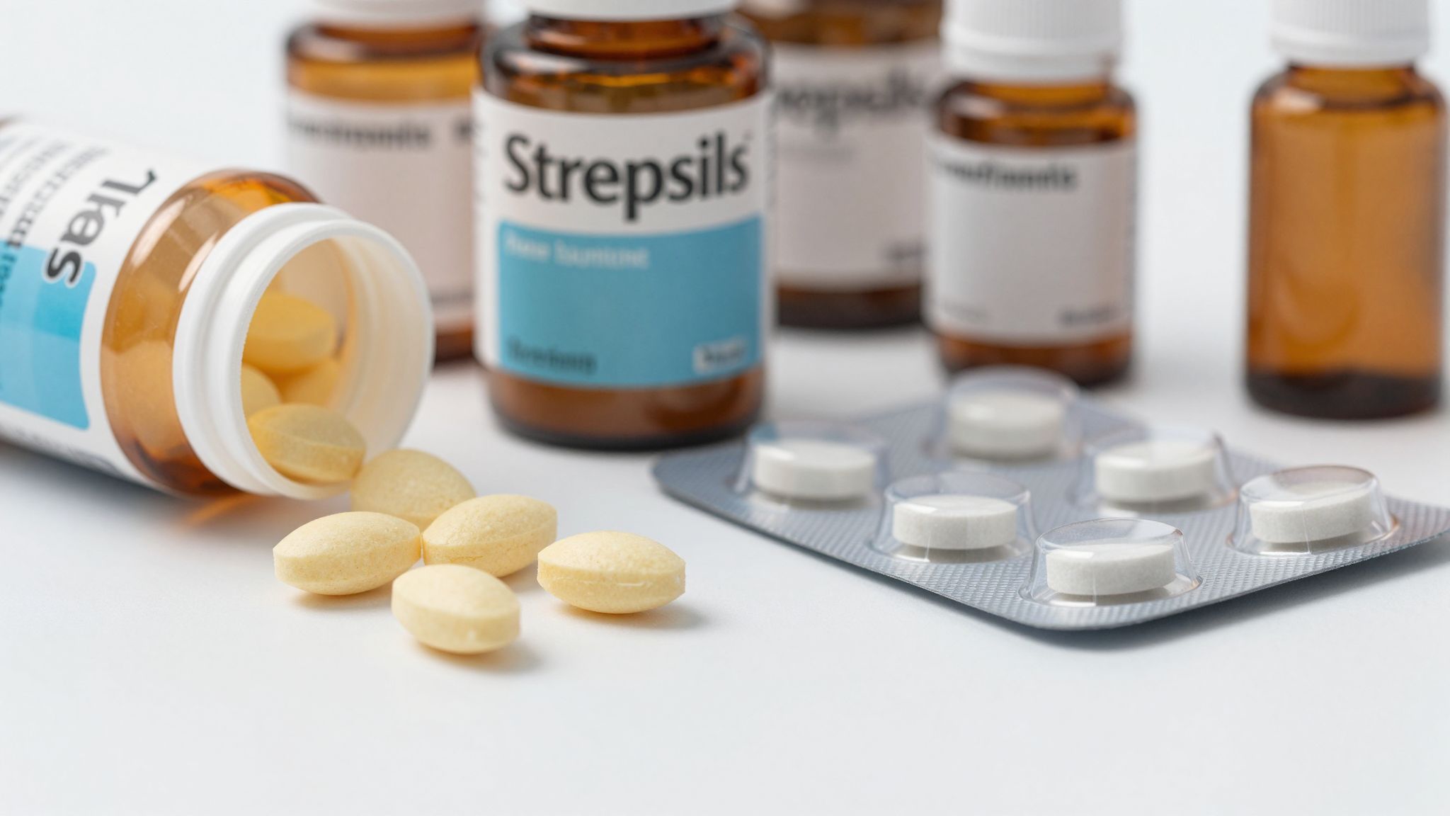 A Strepsils egyes gyógyszerekkel együtt csökkentheti hatékonyságát.