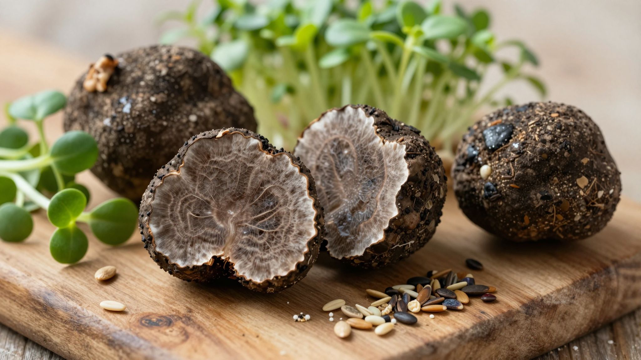 A szarvasgomba gazdag cinkben és antioxidáns hatású ásványi anyagokban.