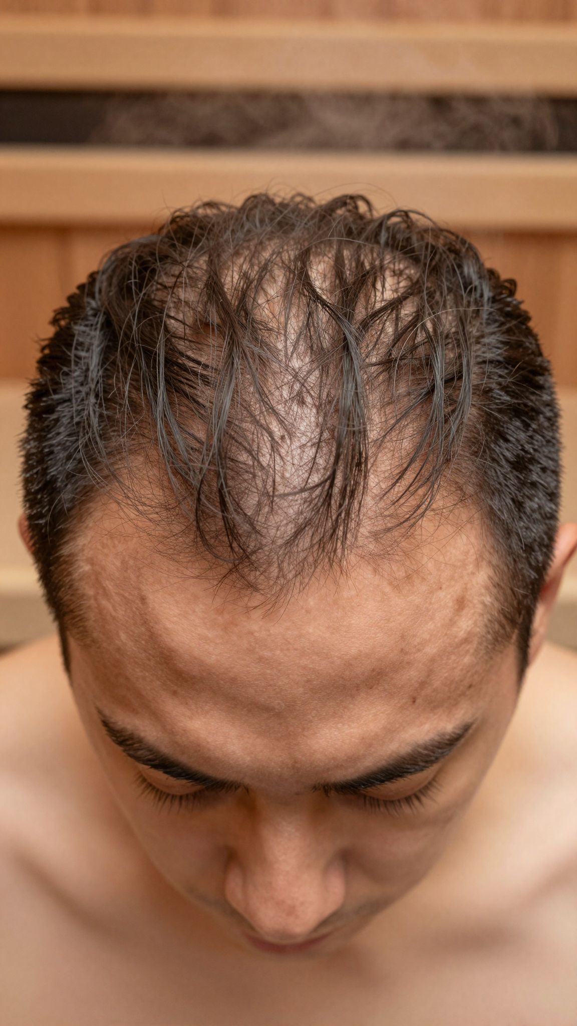 A túlzott szaunázás hajszálak töréséhez és kiszáradásához vezethet.