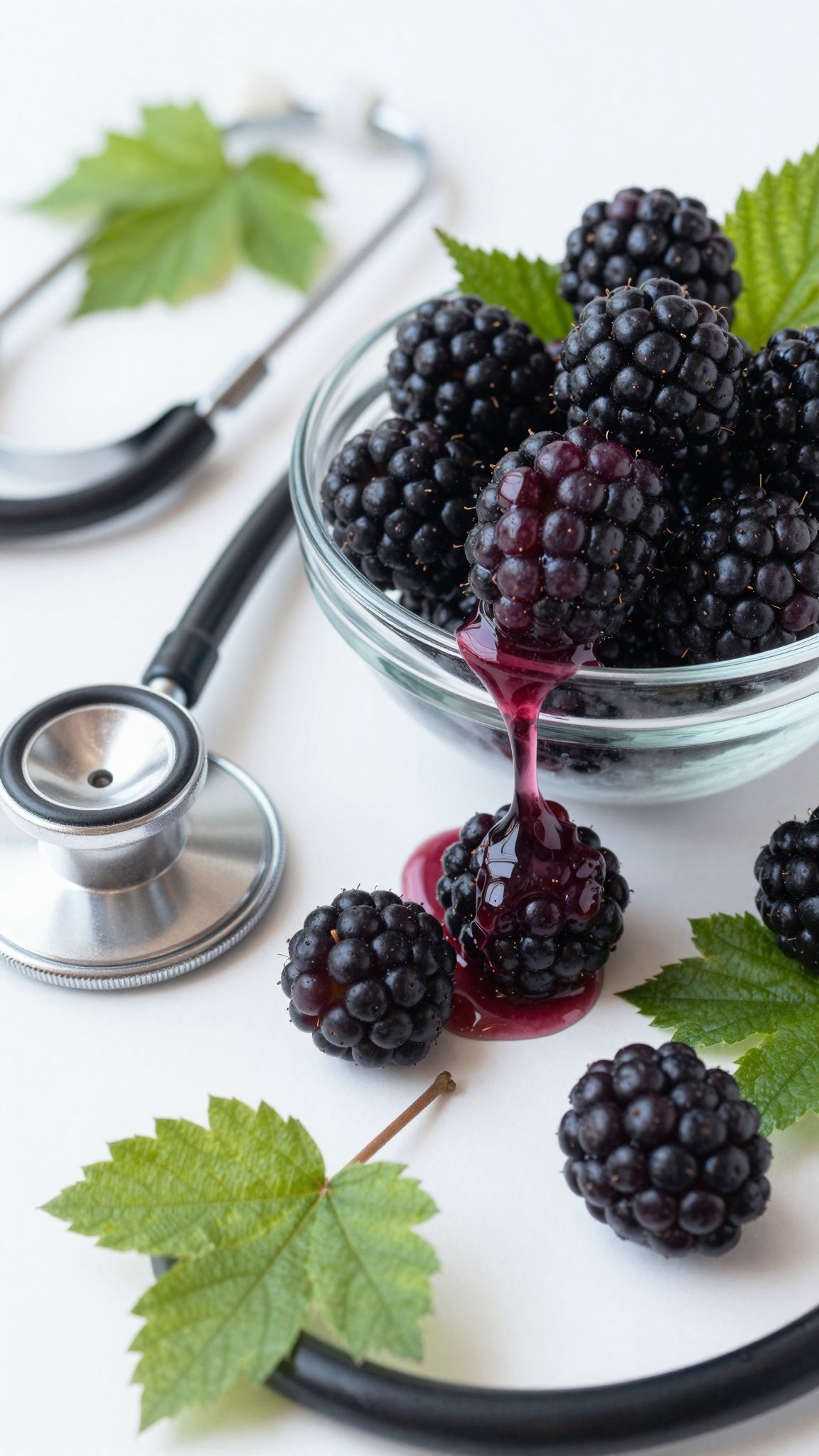 A szederszirup antioxidánsai csökkenthetik a szívbetegségek kockázatát.