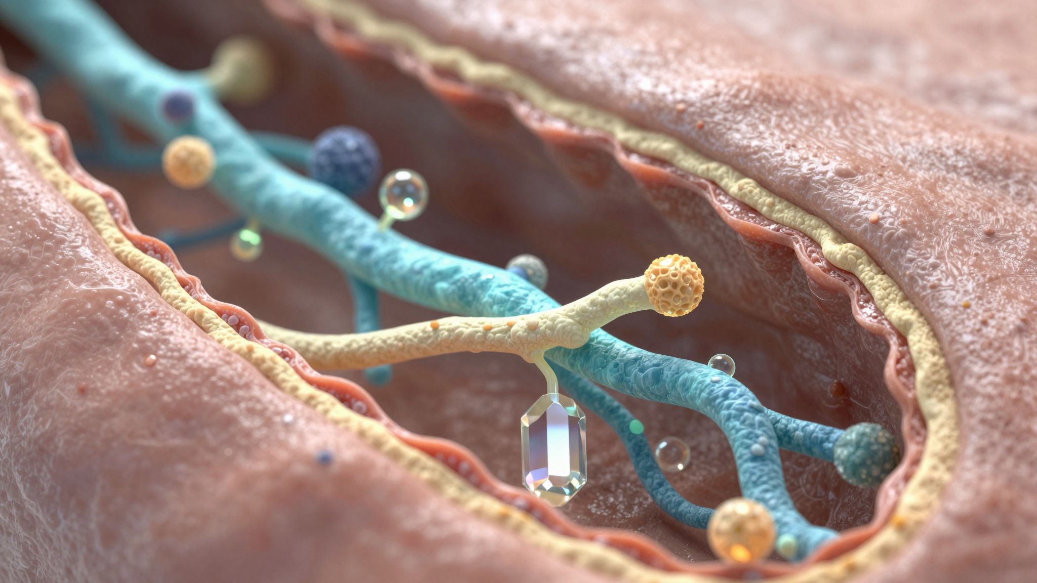 A szilícium serkenti a kollagén szintézist és kötőszövet regenerációt.