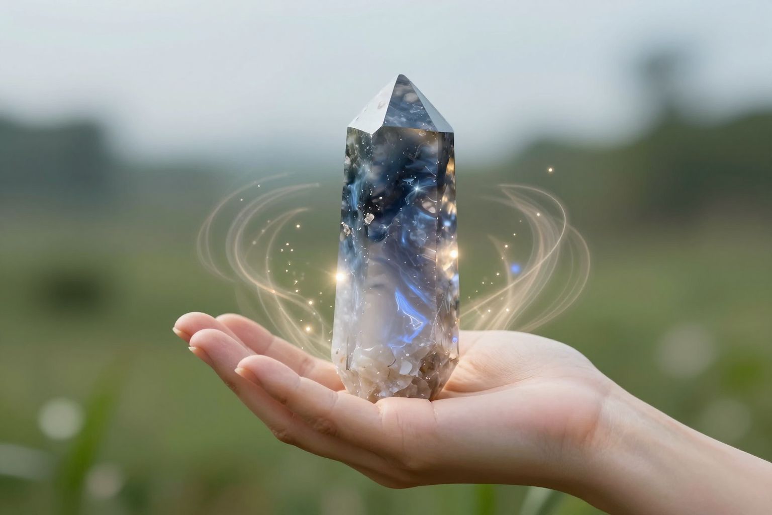 A szodalit erősíti a tudatosságot és belső békét hoz.