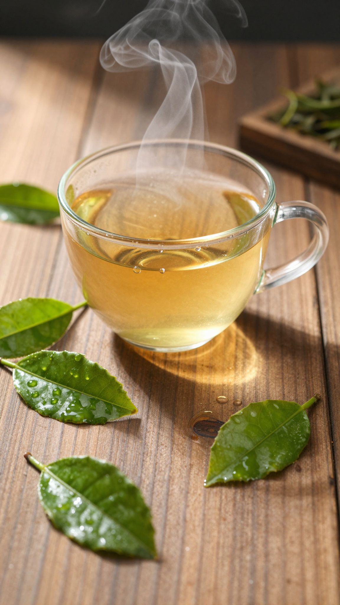 A tea koffeintartalma élénkíti a szellemi frissességet és hidratál.