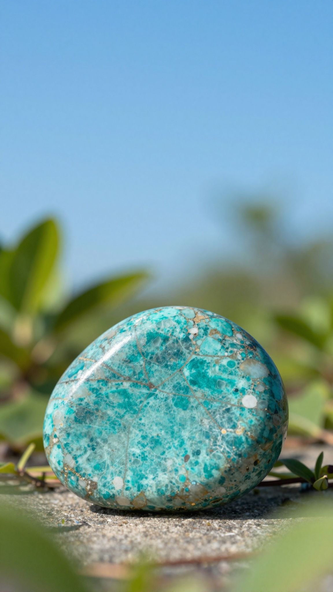 A türkiz kő harmonizálja a torokcsakra energiáit természetesen.