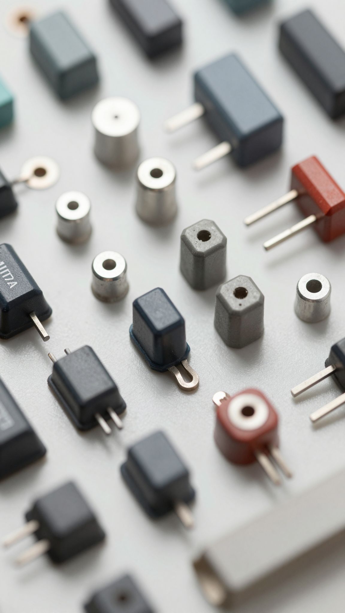 A varisztorok fő típusai: Metal Oxide és félvezető rétegű.