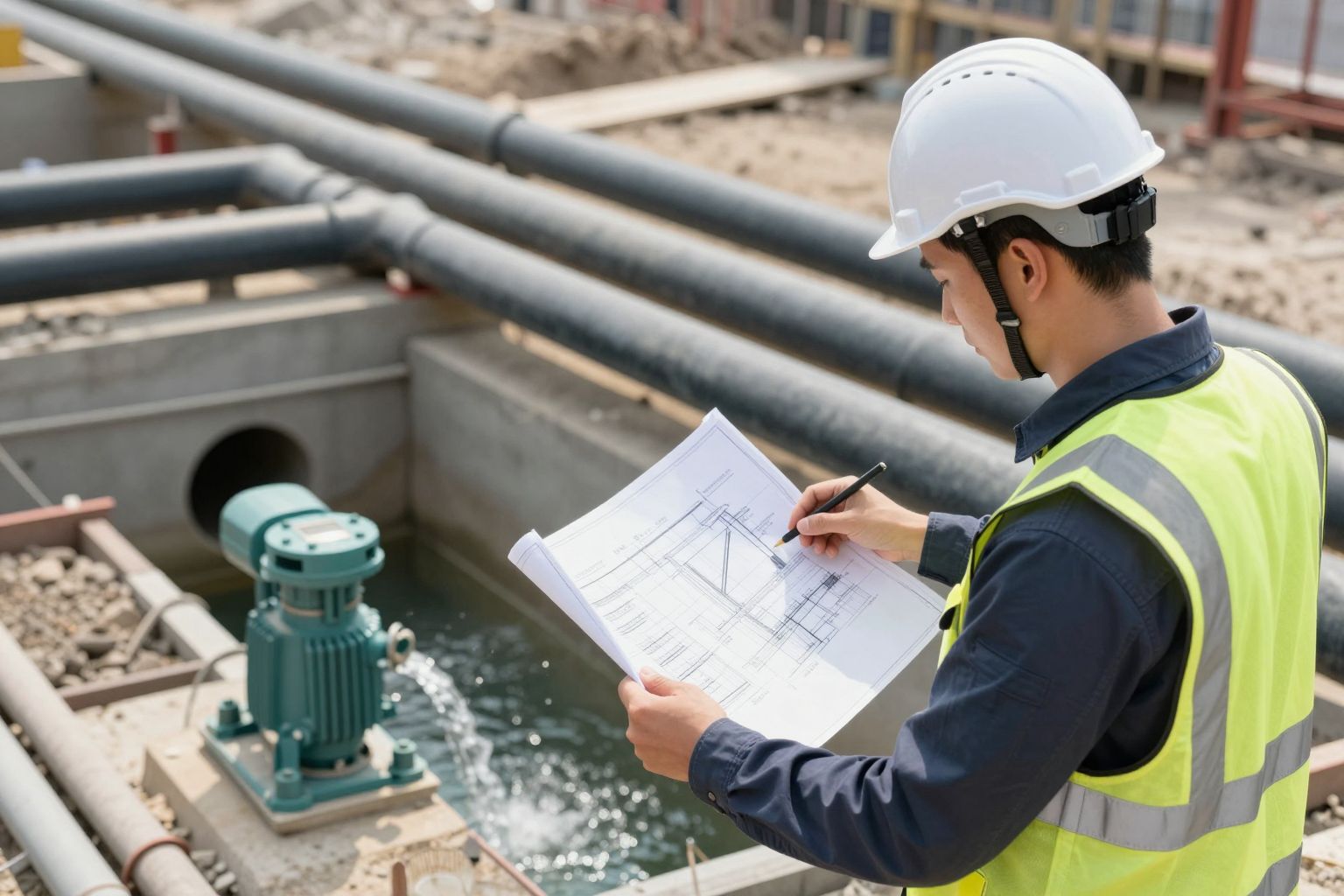 A csőszivattyúk hatékony vízelvezetést biztosítanak komplex rendszerekben.