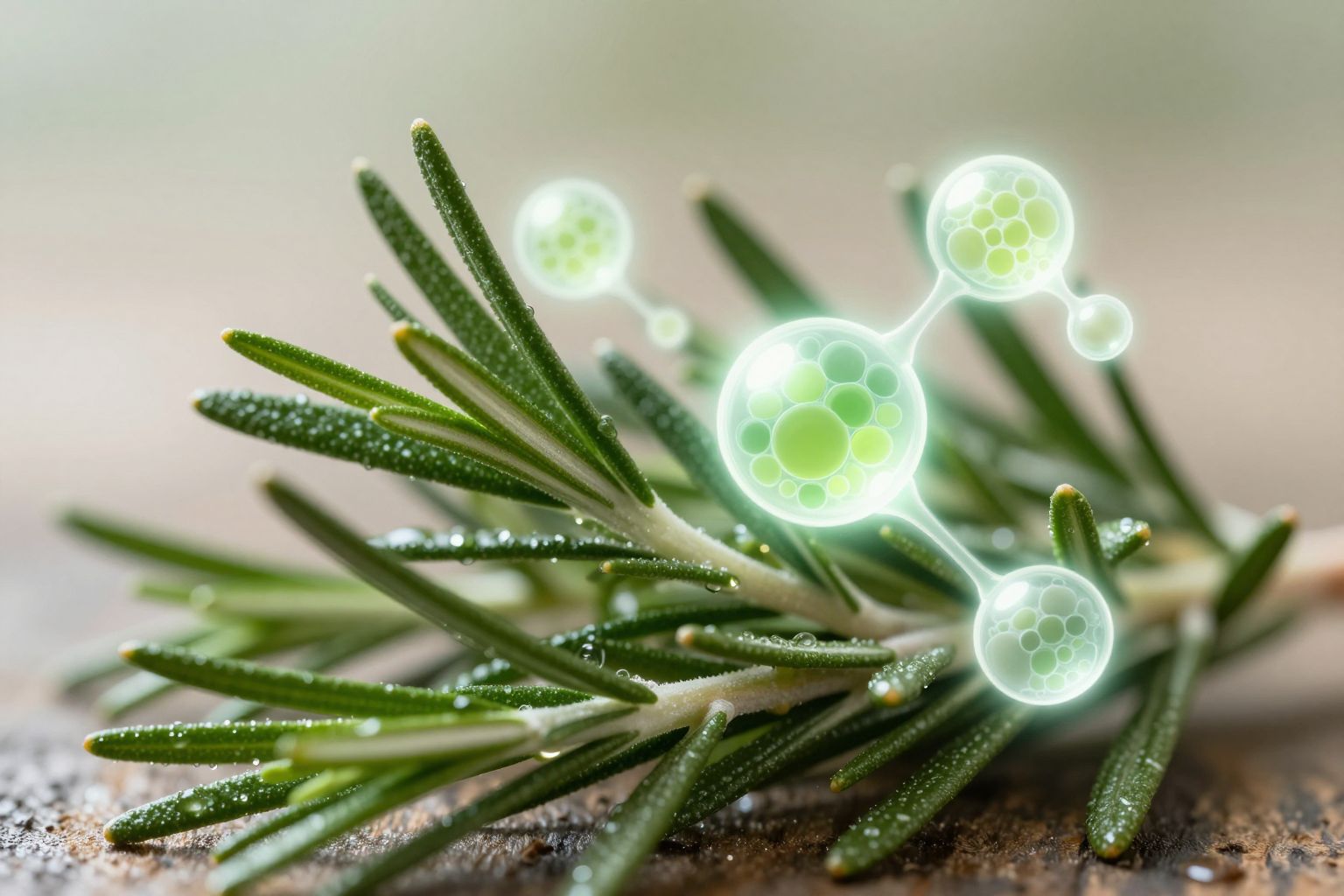 A rozmaring antioxidánsai hatékonyan semlegesítik a szabadgyököket.