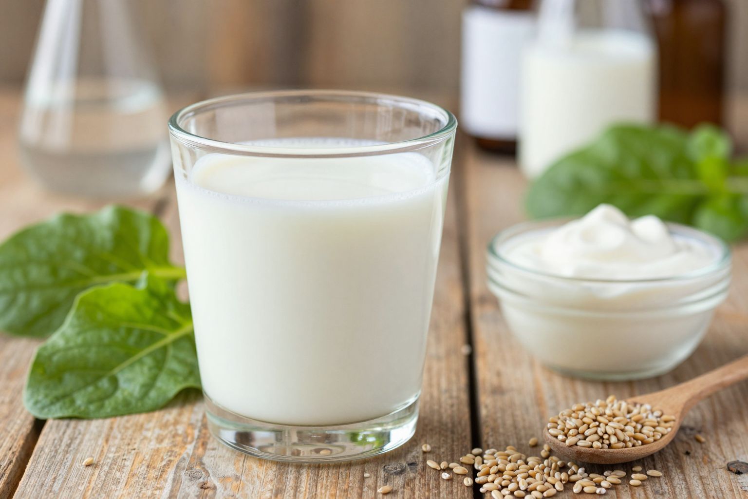 Az aludttej gazdag természetes probiotikumokban, támogatva az emésztést.