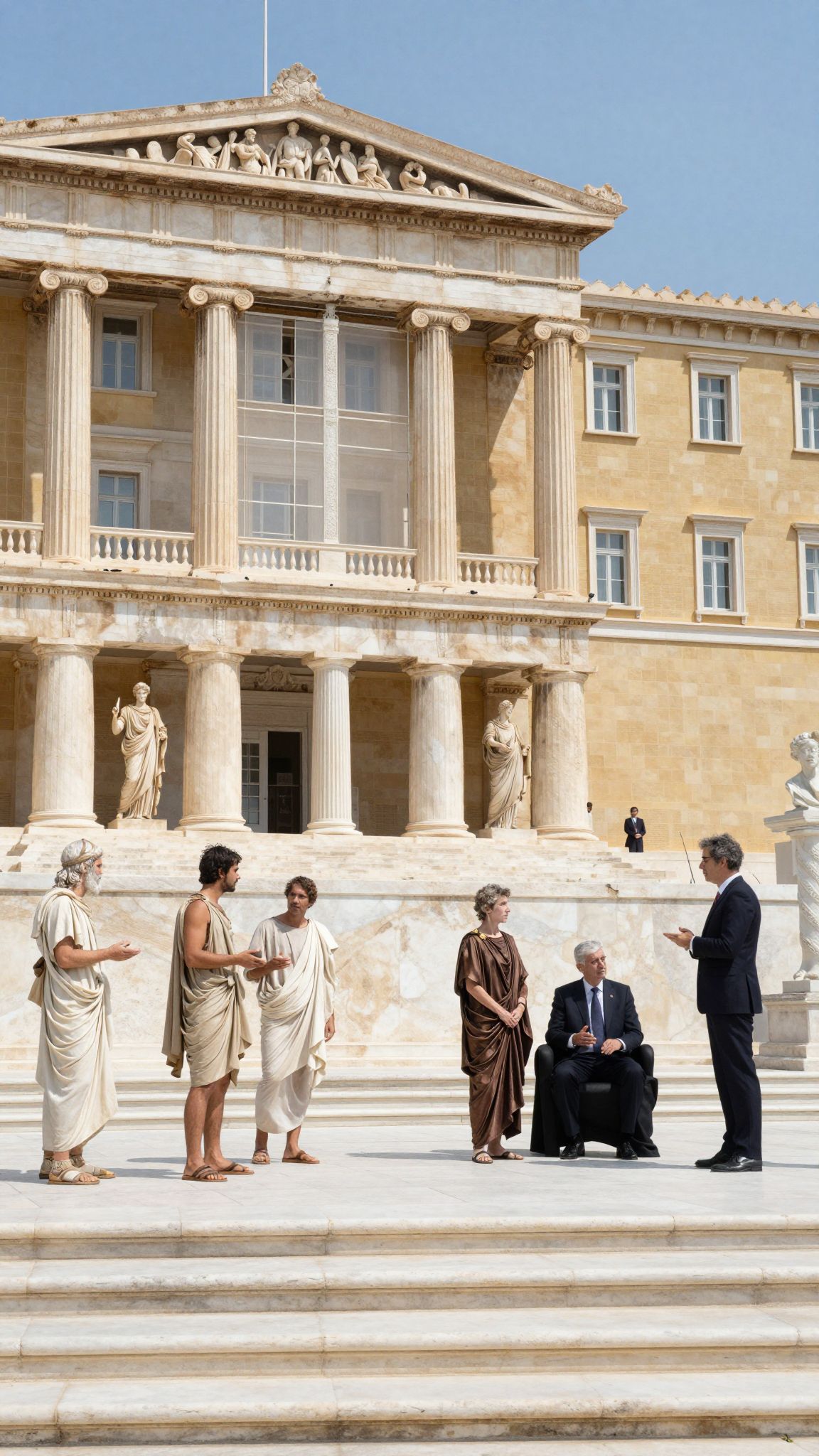 Az athéni demokrácia alapelvei inspirálták a modern alkotmányokat.
