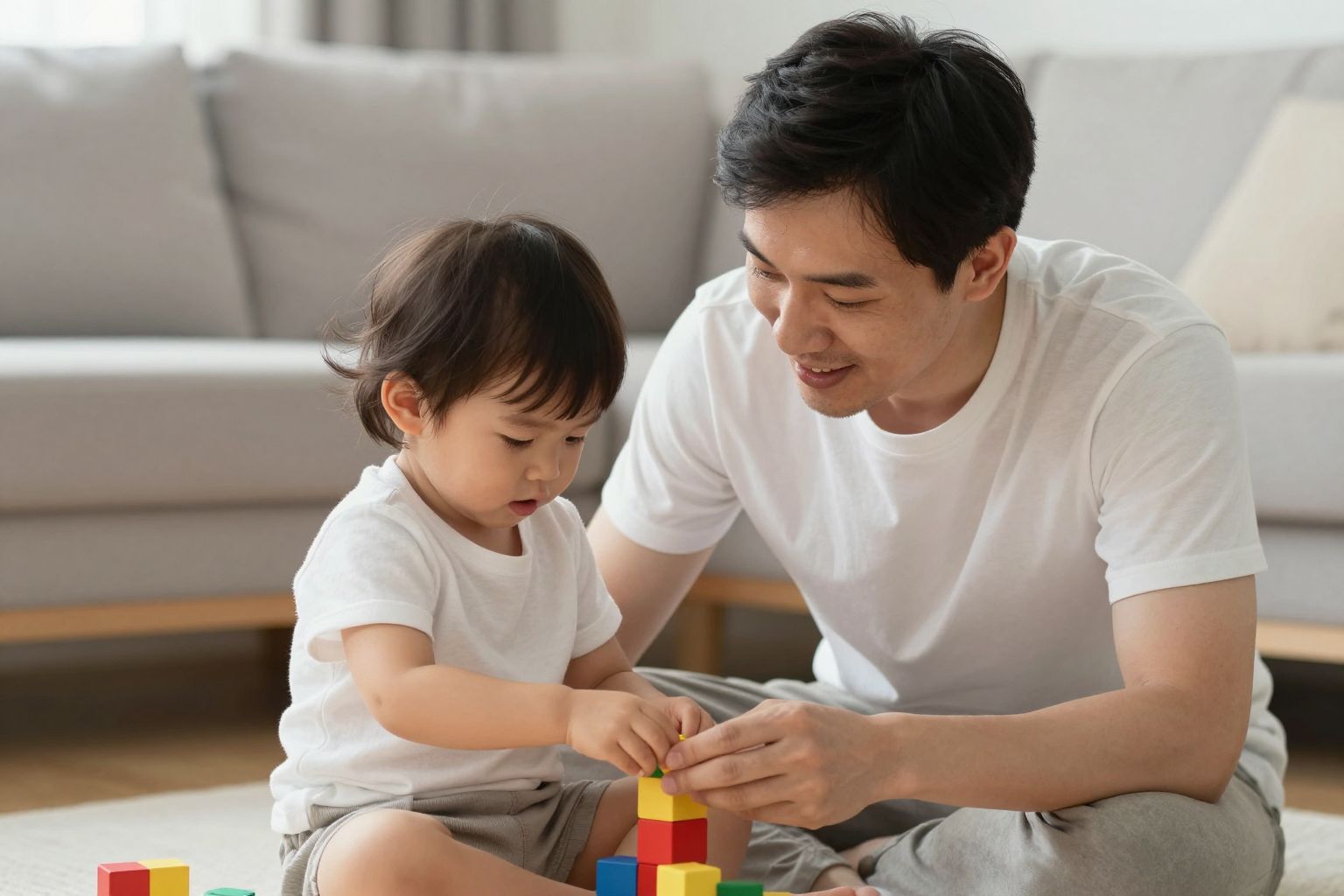 Az apa példaképként alakítja gyermek erkölcsi értékeit.