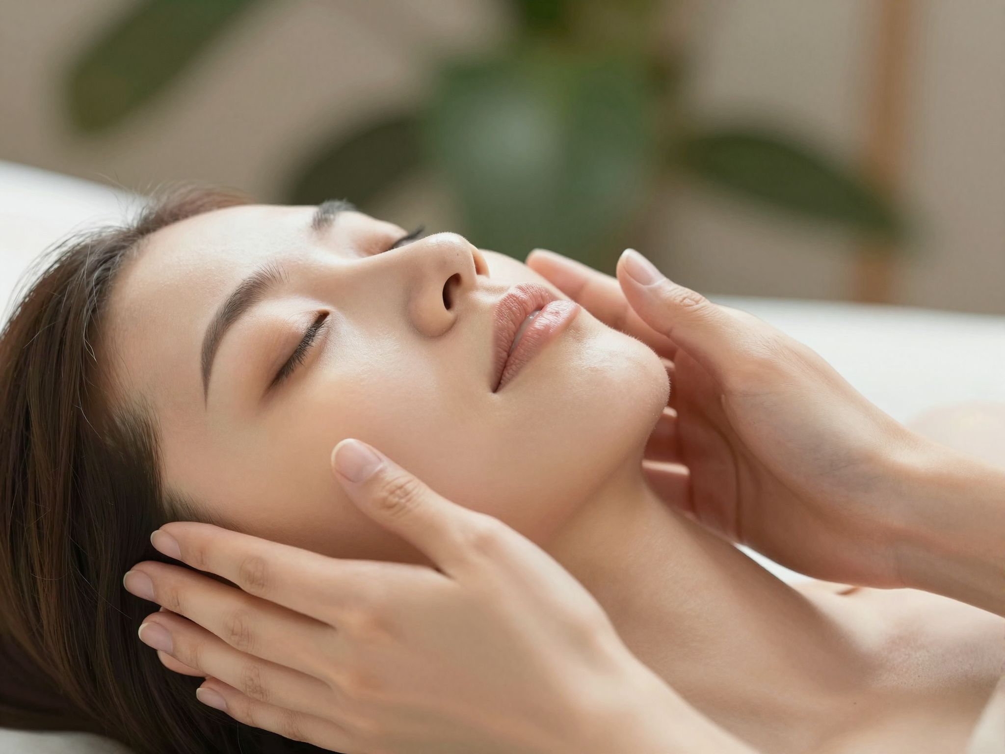 Az arcmasszázs fokozza a kollagéntermelést, csökkentve ráncokat.