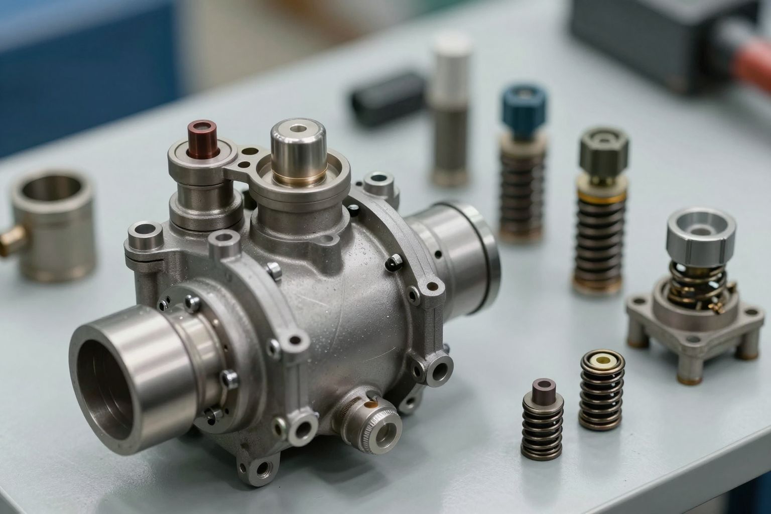 Az EGR nyomásátalakító fő alkatrészei precíz szabályozást biztosítanak.