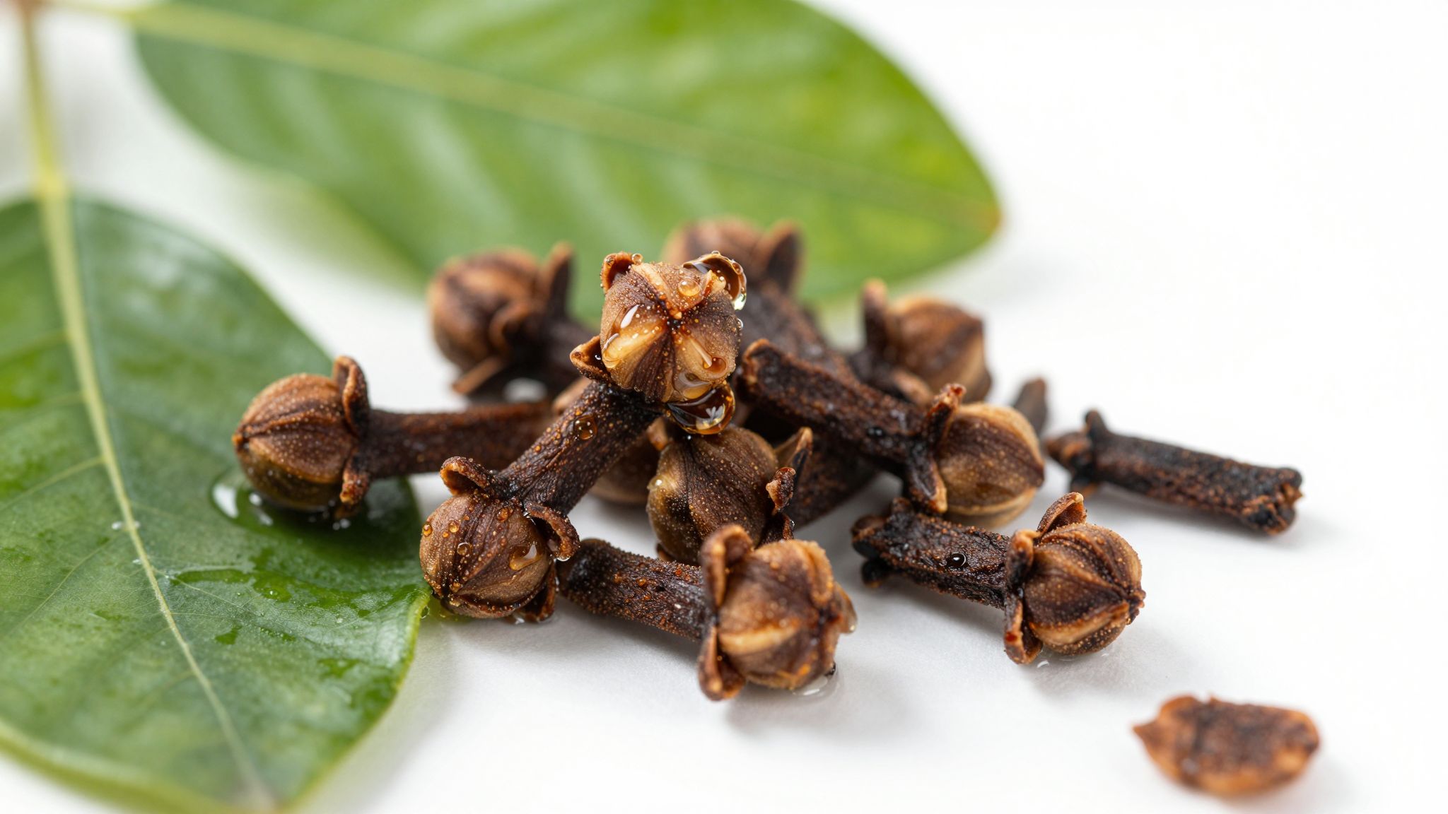 Az eugenol erős antibakteriális hatása segíti a bőrápolást.