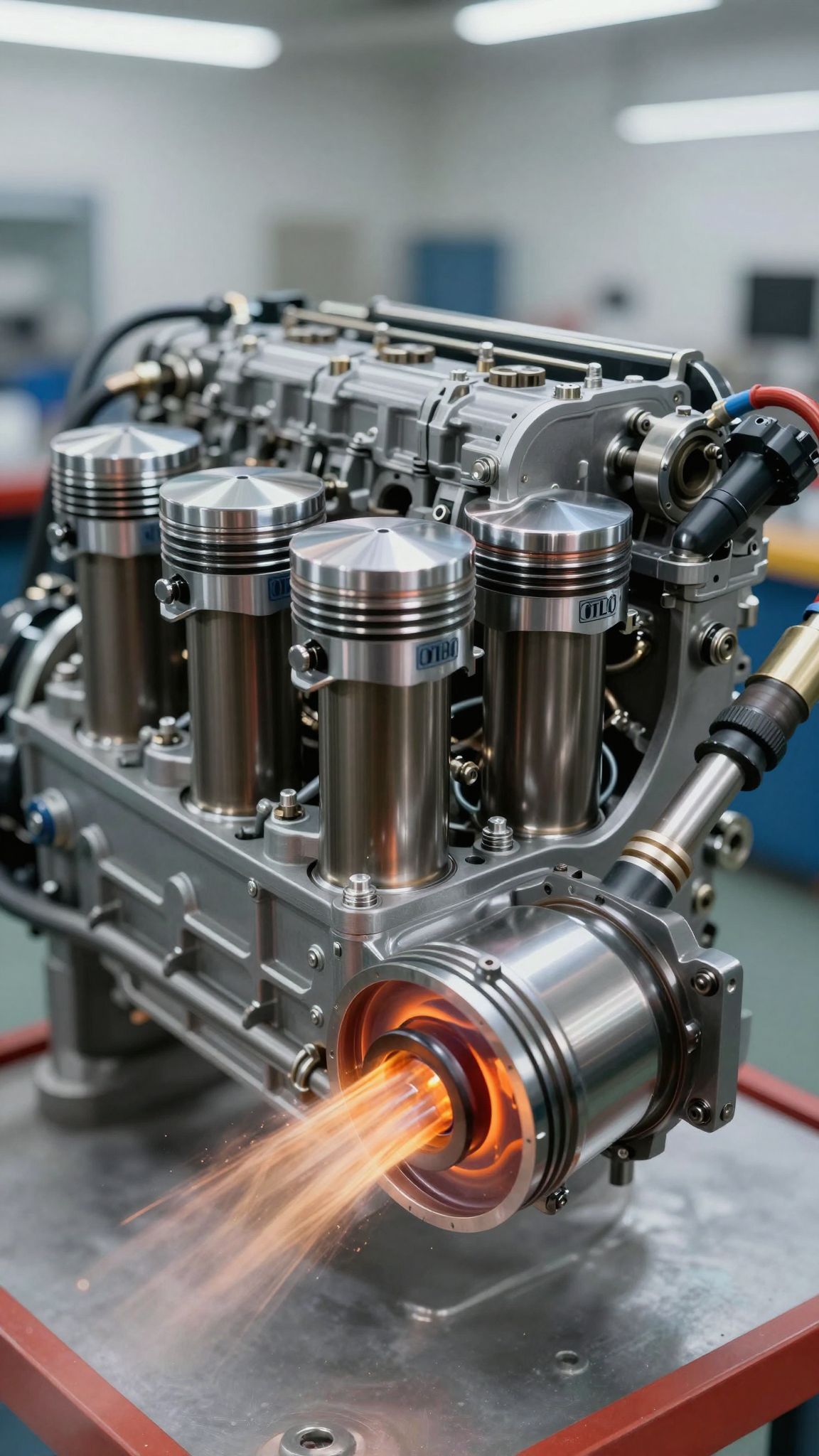 A sűrítési arány növelése jelentősen javítja az Otto-motor hatékonyságát.