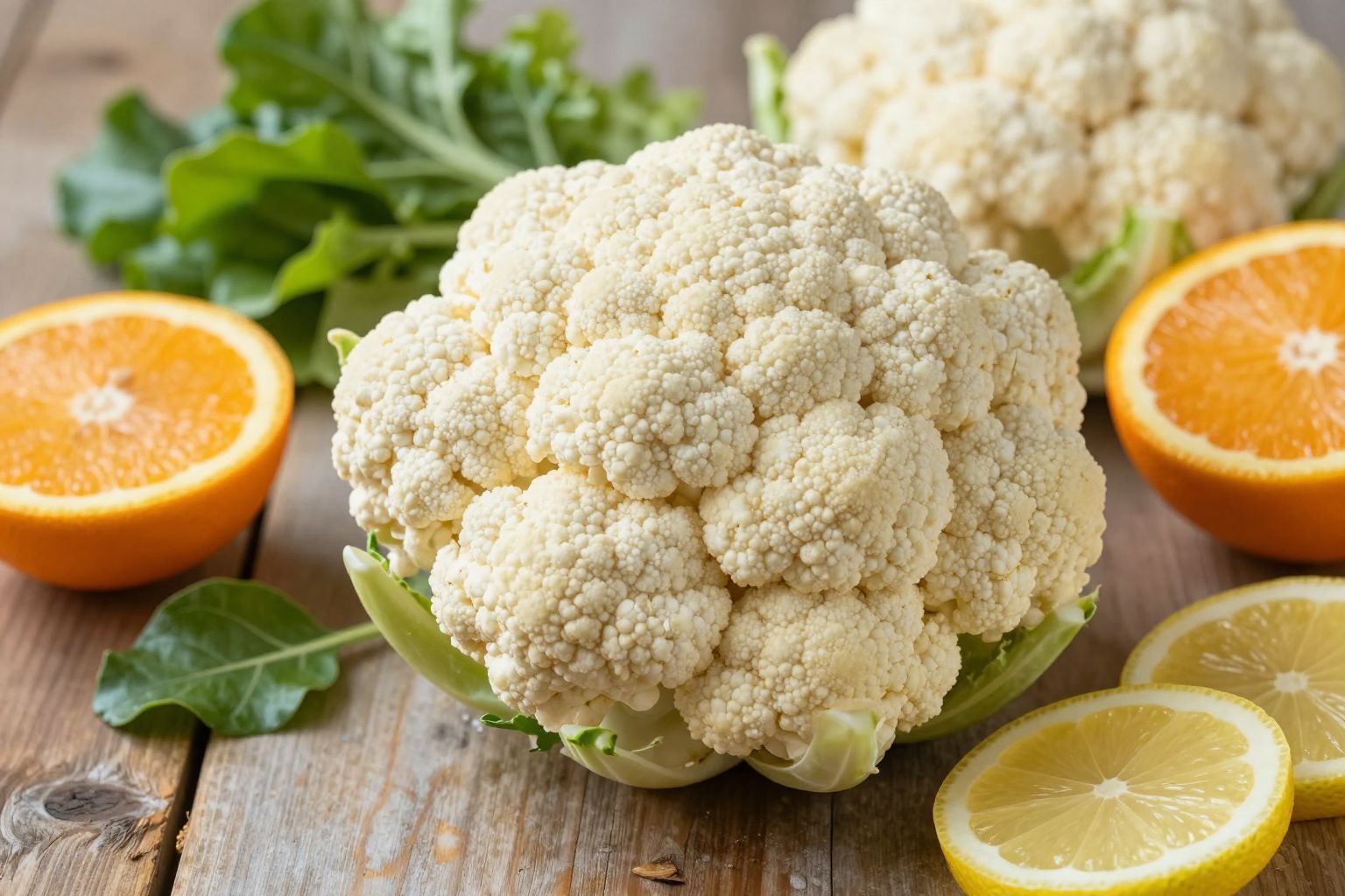 A karfiolban lévő C-vitamin erősíti az immunrendszert.