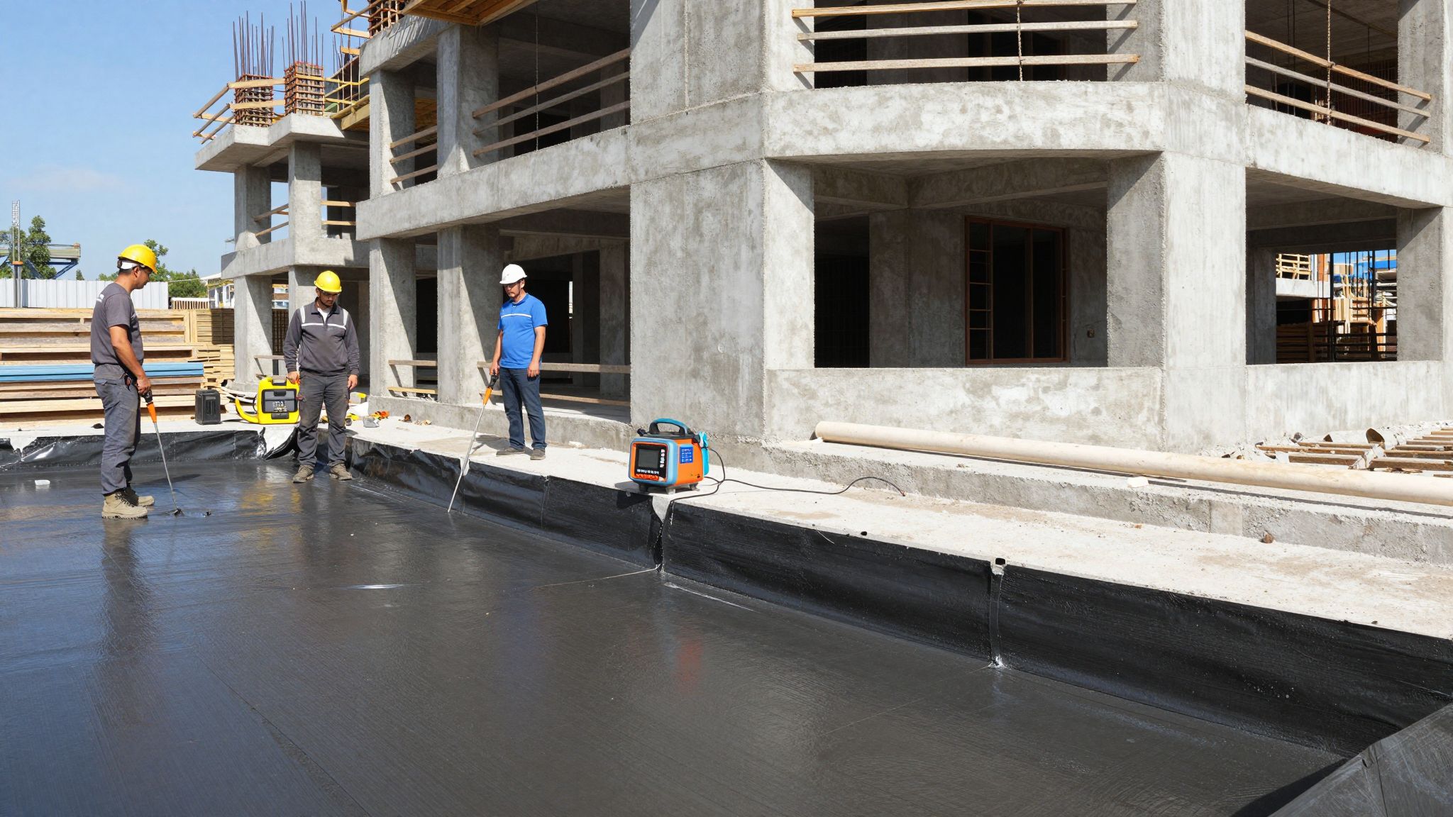 A nedvességérzékelők jelentősen csökkentik az építőipari károkat.