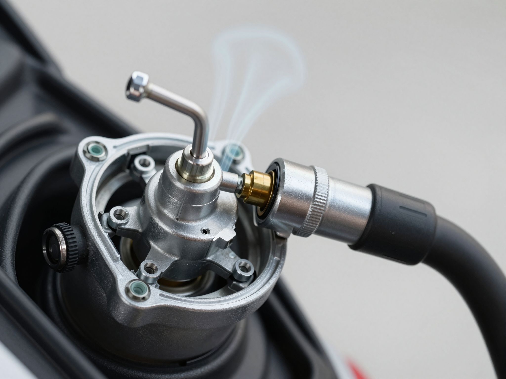 A tankszellőző szelep megakadályozza a túlnyomást az üzemanyagtankban.