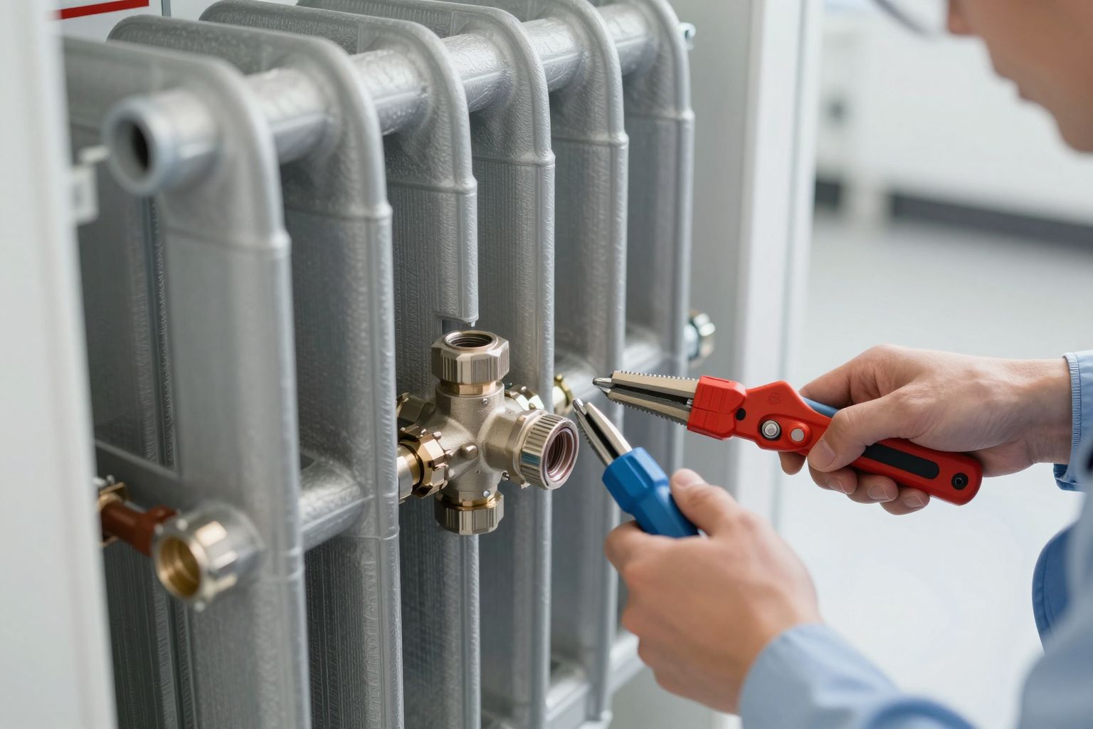 Rendszeres karbantartás növeli a padlófűtés hőcserélő élettartamát.