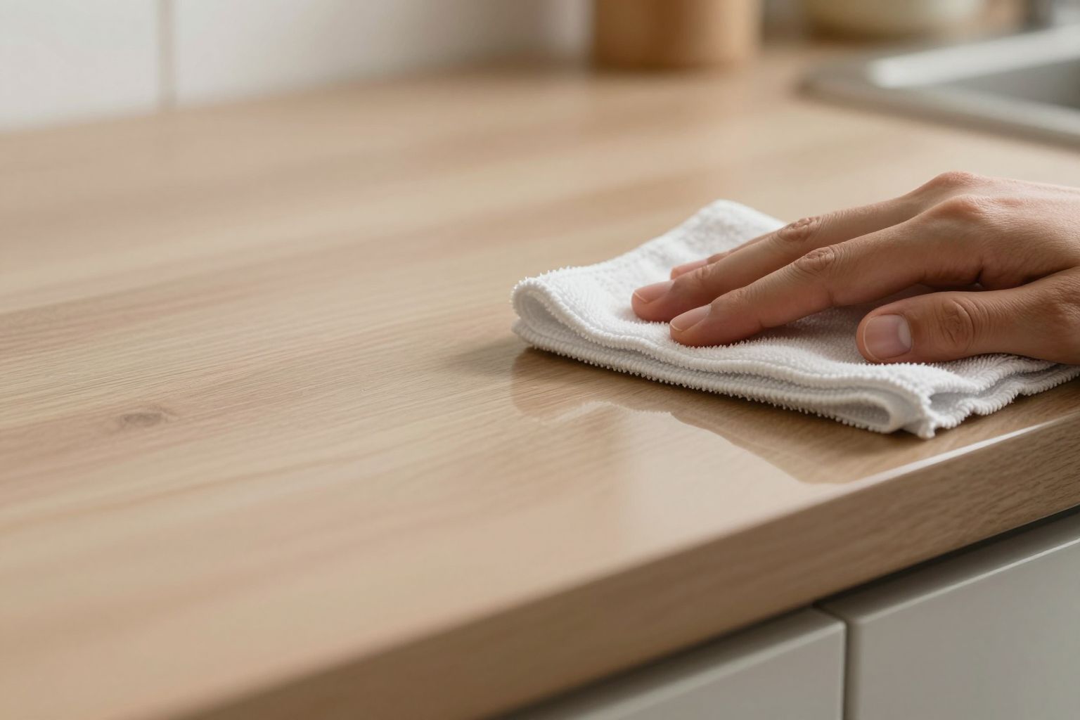 A magasfényű felület könnyen karcolódik, óvatos tisztítást igényel.