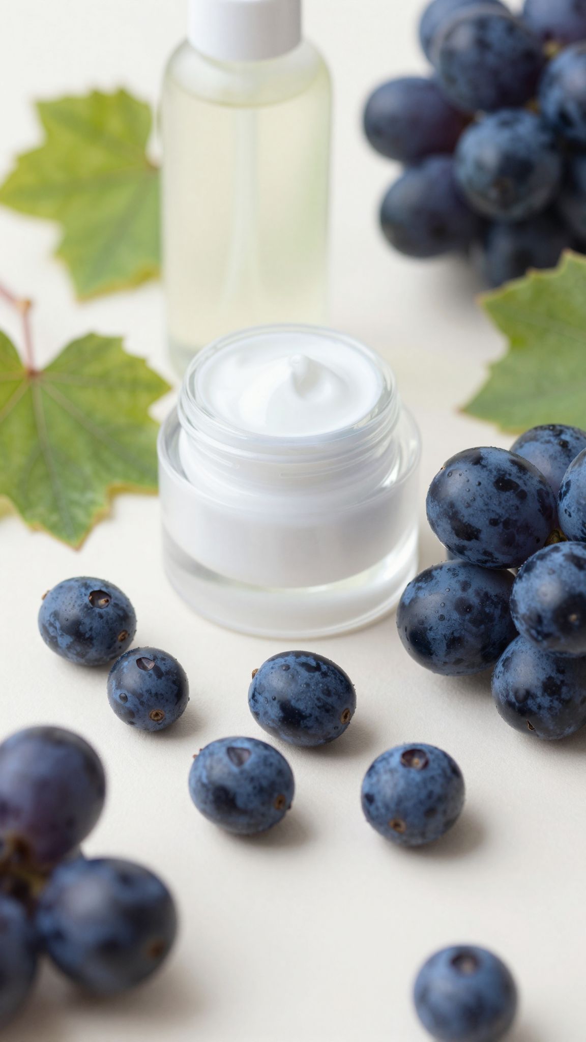 A kék szőlőmag antioxidánsai hatékonyan fiatalítják a bőrt.