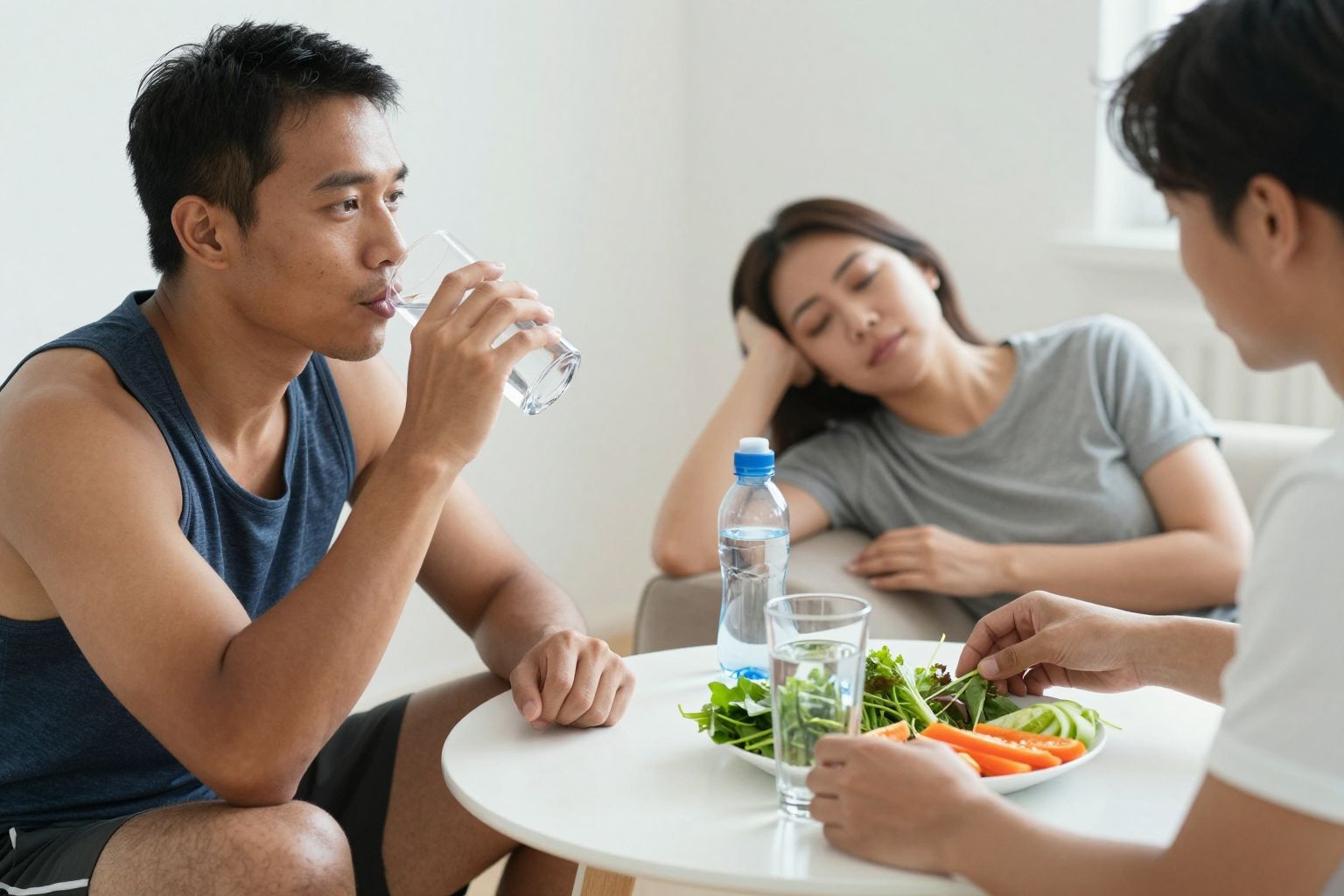 Sportolók különösen óvatosak a desztillált víz fogyasztásával.