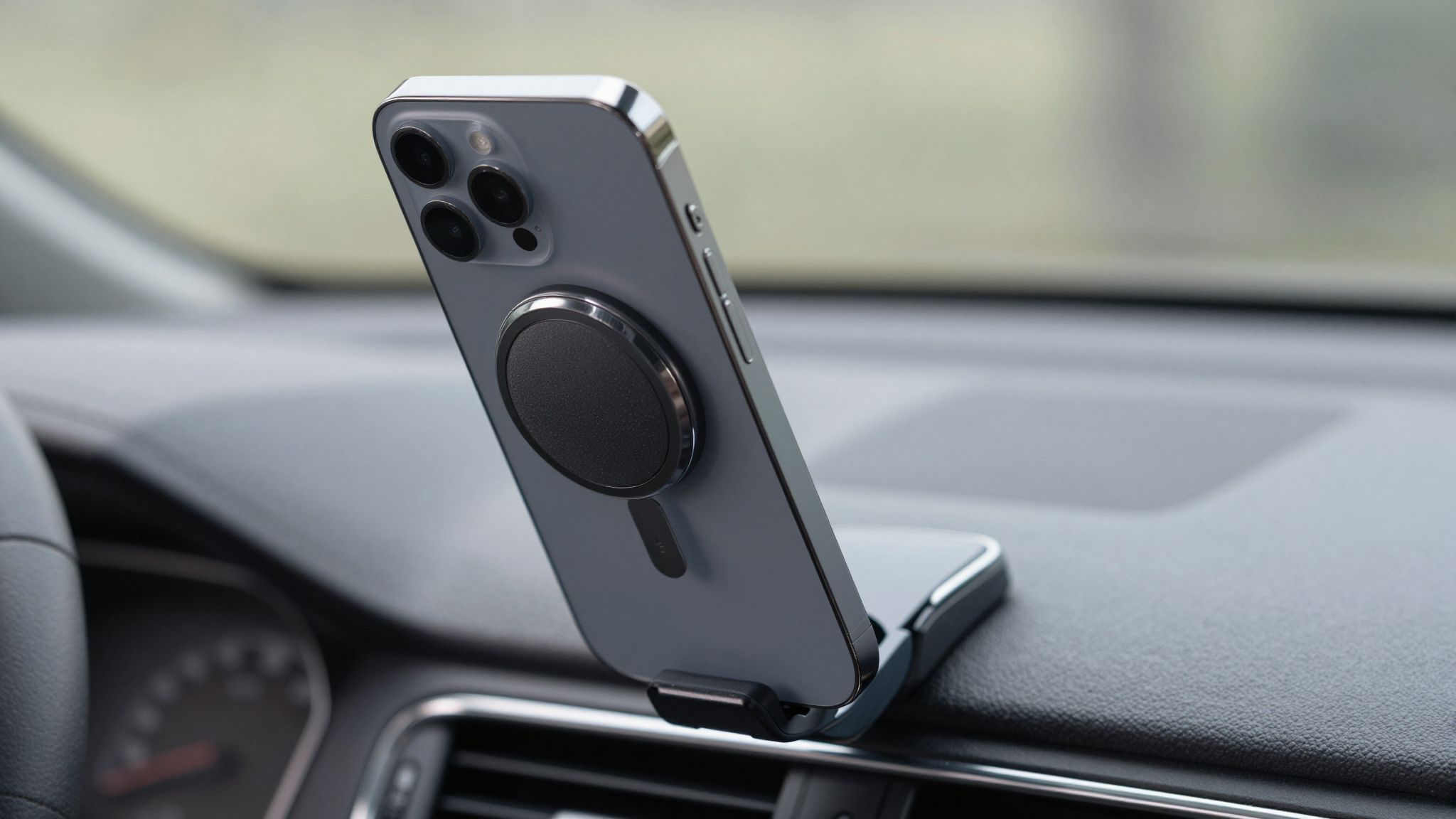 A mágneses telefontartók stabilitást és gyors hozzáférést biztosítanak.