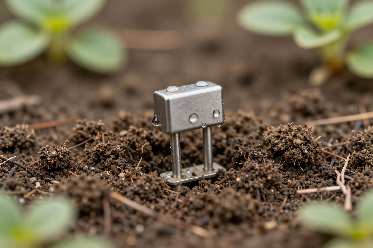 A rezisztív nedvességérzékelők elektromos ellenállás változását mérik.