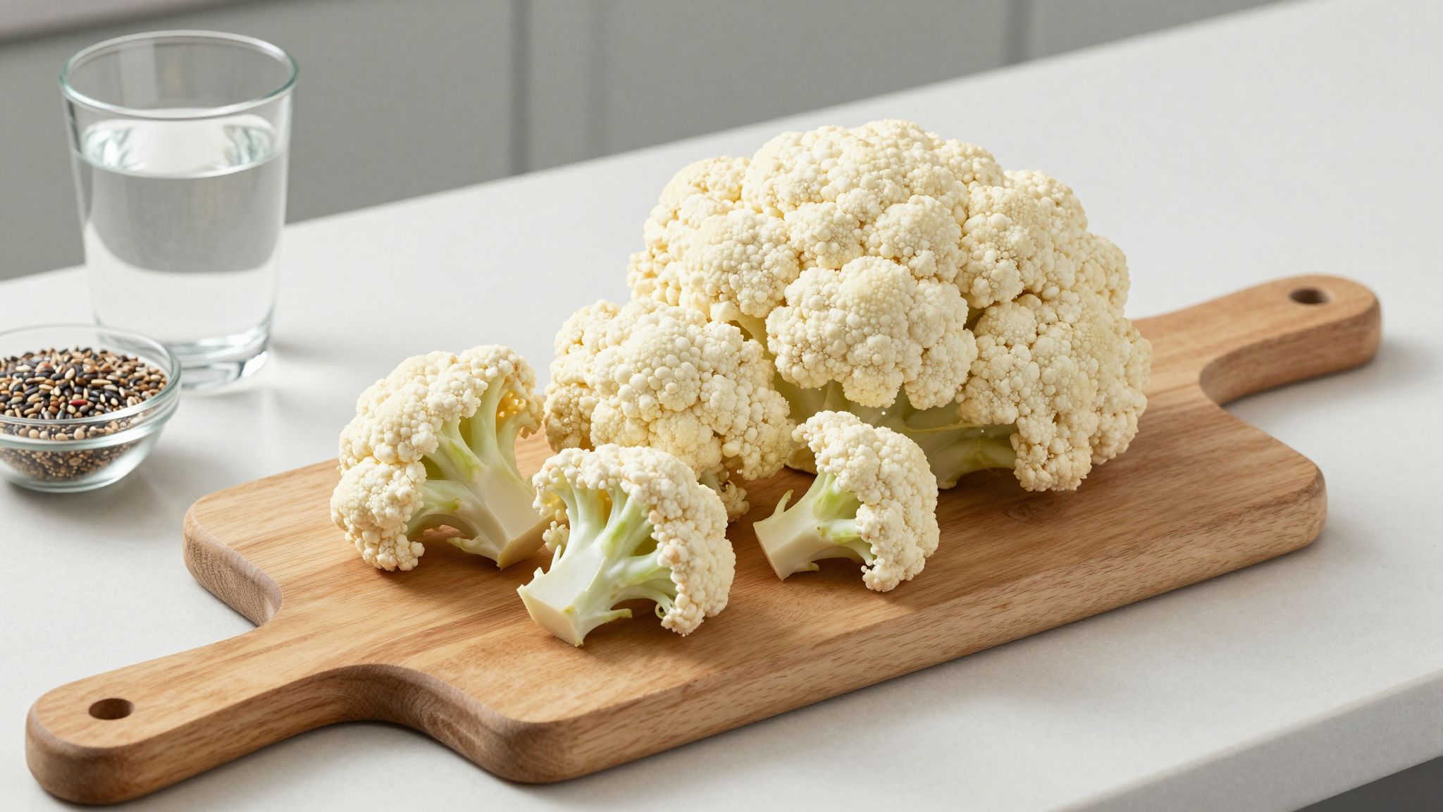 A karfiol rostjai támogatják az emésztést és teltségérzetet.