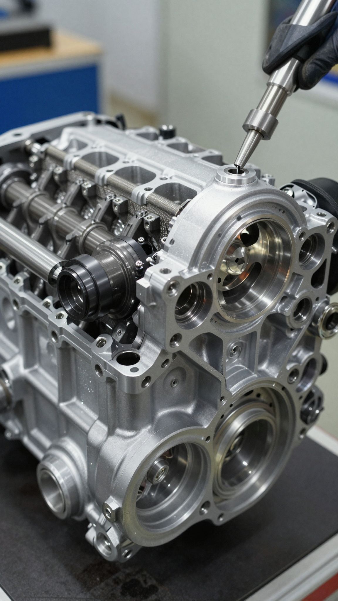 Az új anyagok könnyebbé teszik a szelepvezérlés alkatrészeit.